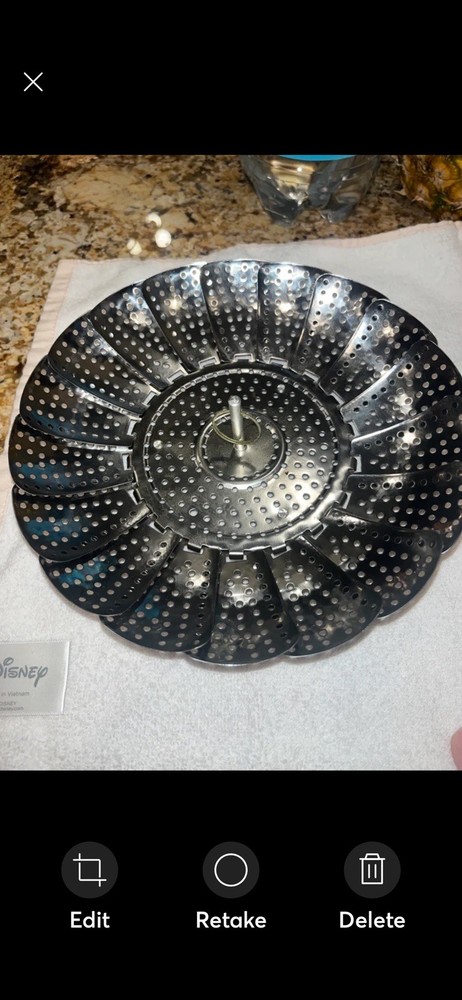Stainless Steel Vegetable  Steamer Collapsible