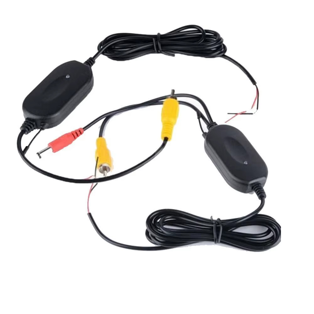 2.4G Wireless Transmitter & Receiver for Car Reverse Rear View Backup Camera and