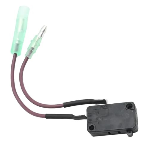 703-82540-00 Black Push Button Automatic Boat Motor Neutral Switch,