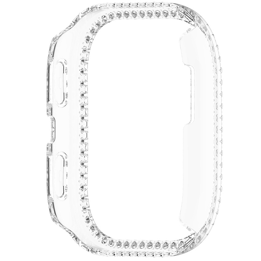PC Single Row Diamond Skeleton Case Protective Case fit for Amazfit Bip6 (A2435)