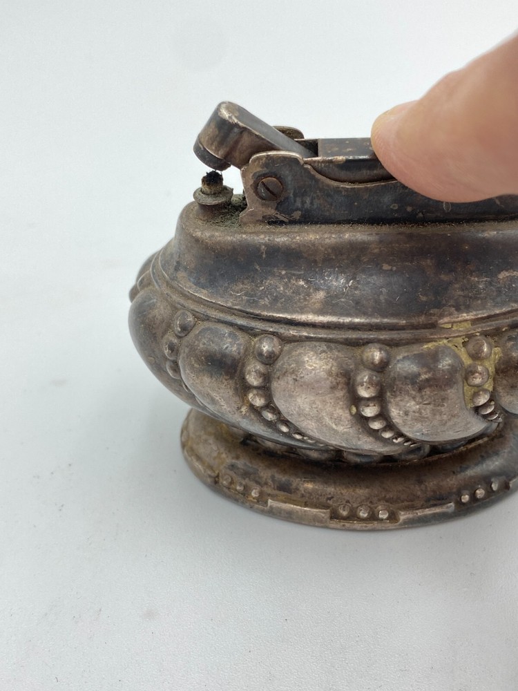 Vintage Ronson Crown Tabletop Cigarette Cigar Lighter