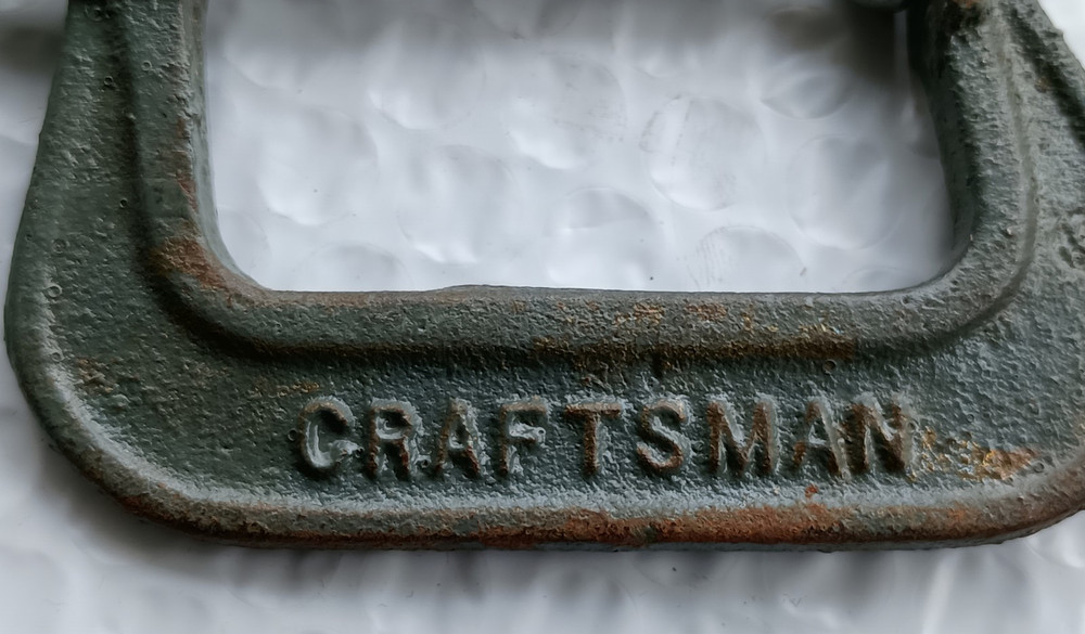 CRAFTSMAN TOOLS 2.25" C CLAMP "MALLEABLE"