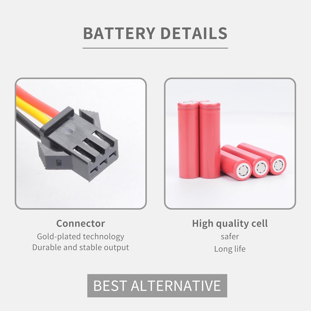 1Pack Replacement Battery Compatible for Eufy X10 Pro Omni Rechargeable