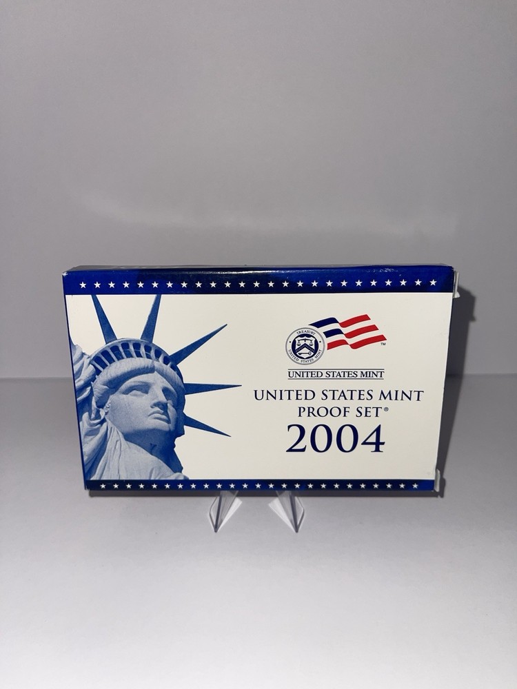 2004 Clad Proof Set U.S. Mint Original Government Packaging OGP COA
