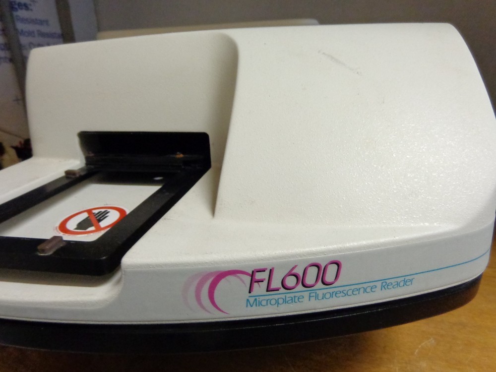 BIOTEK MODEL FL600 MICROPLATE FLUORESCENCE READER (Power Test Only)