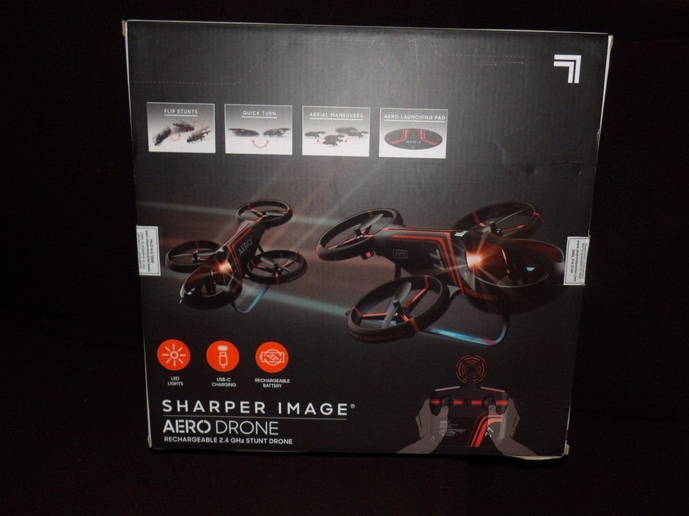 Sharper Image Rechargeable Aero Stunt Drone