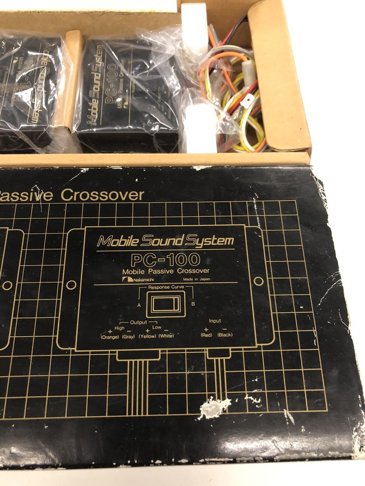 NEW NAKAMICHI PC-100 MOBILE 2 WAY PASSIVE CROSSOVER