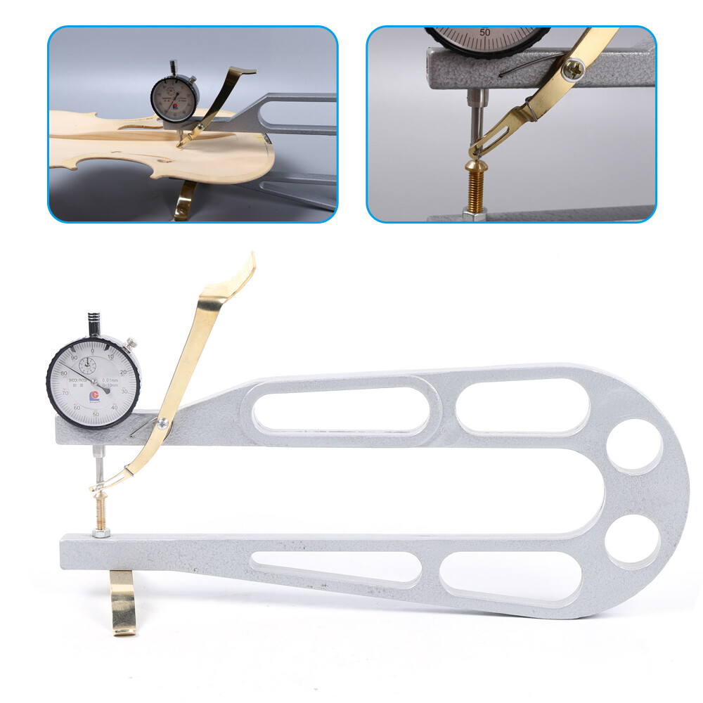 Violin Luthier measuring gauge Dial indicator Accuracy Precise Violin Making Kit
