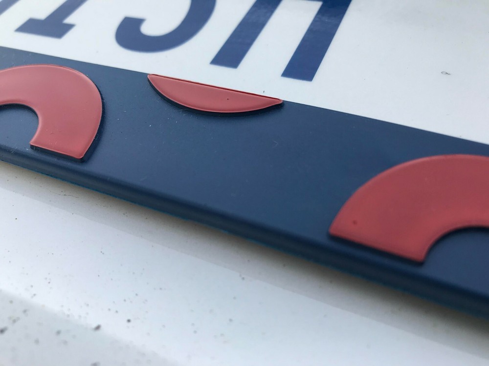 Phish License Plate Frame; RAISED Donuts