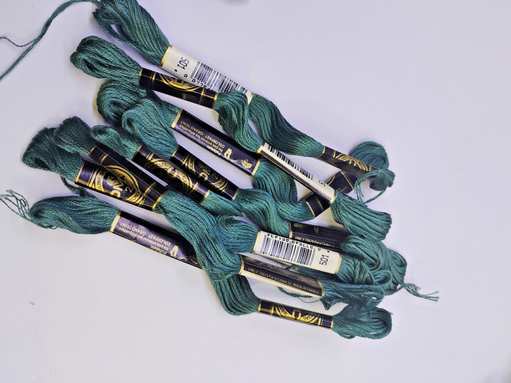 Embroidery Thread Skeins Set of 25 DMC Assorted Colors