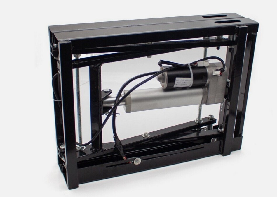 Electric Lifting Table Stand Platform Lifting Hardware Folding Iron Frame 80KG