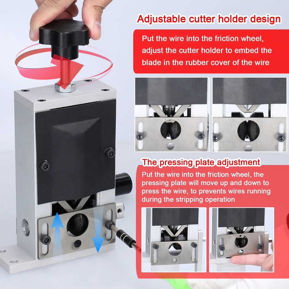 Household Wire Stripper Manual Wire Stripping Tool Cable Peeling Machine