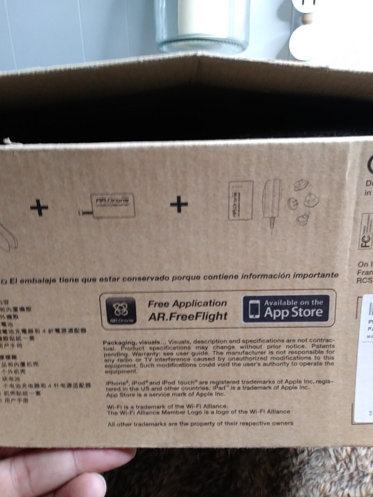 Parrot AR Drone The Flying Video Game NEEDS BATTERY