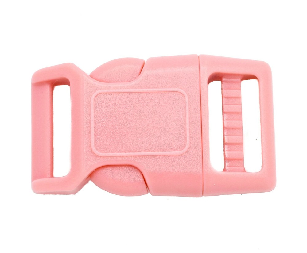 1.5 Inch Width Contoured Side Release Buckle - 1 1/2" adjustable curved buckle