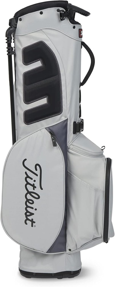 Titleist Players 4 Golf Bag, Gray/Graphite