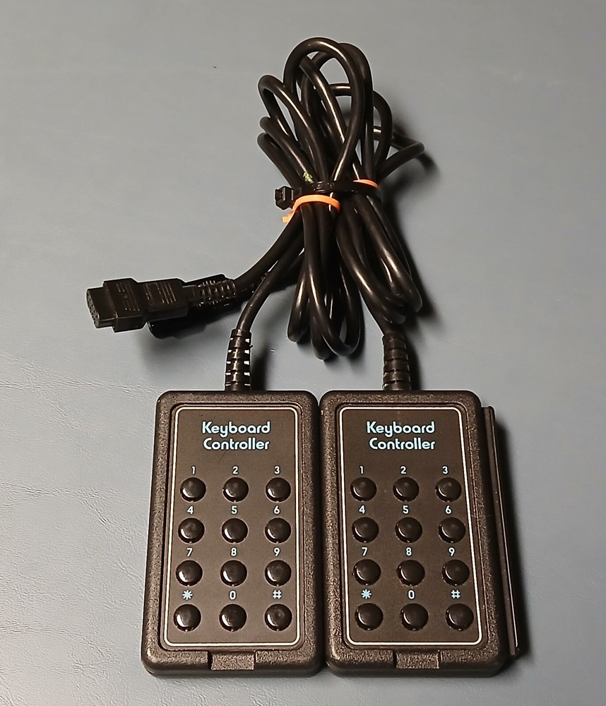 Atari 2600 (2) OEM Original CX50 Keyboard Controllers Clean, Tested, and Working