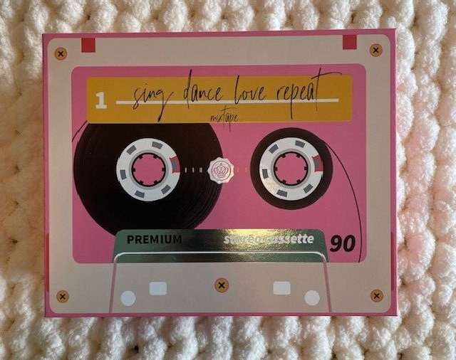 Glossybox Sing Dance Love Repeat Mixtape Box