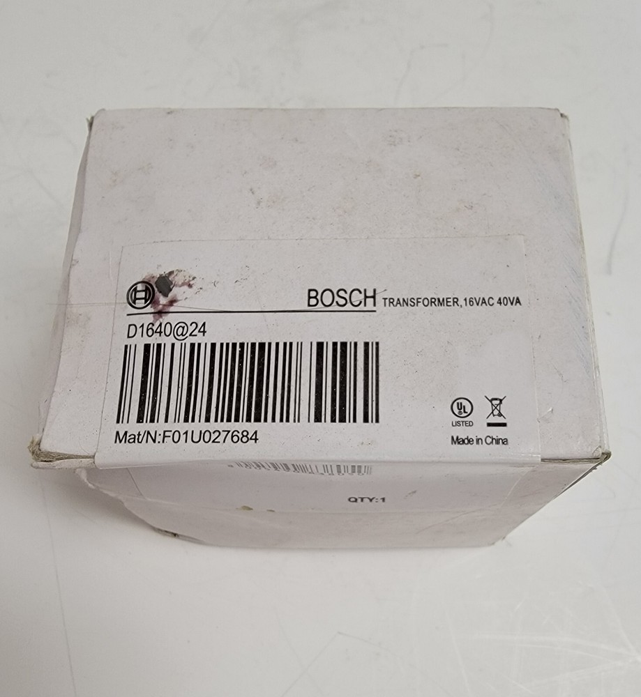BOSCH PLUG-IN TRANSFORMER D1640.