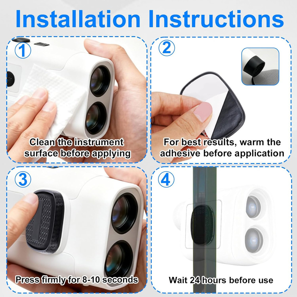 Magnetic Golf Rangefinder Holder with Adhesive, Strong Magnet Rangefinder Mount