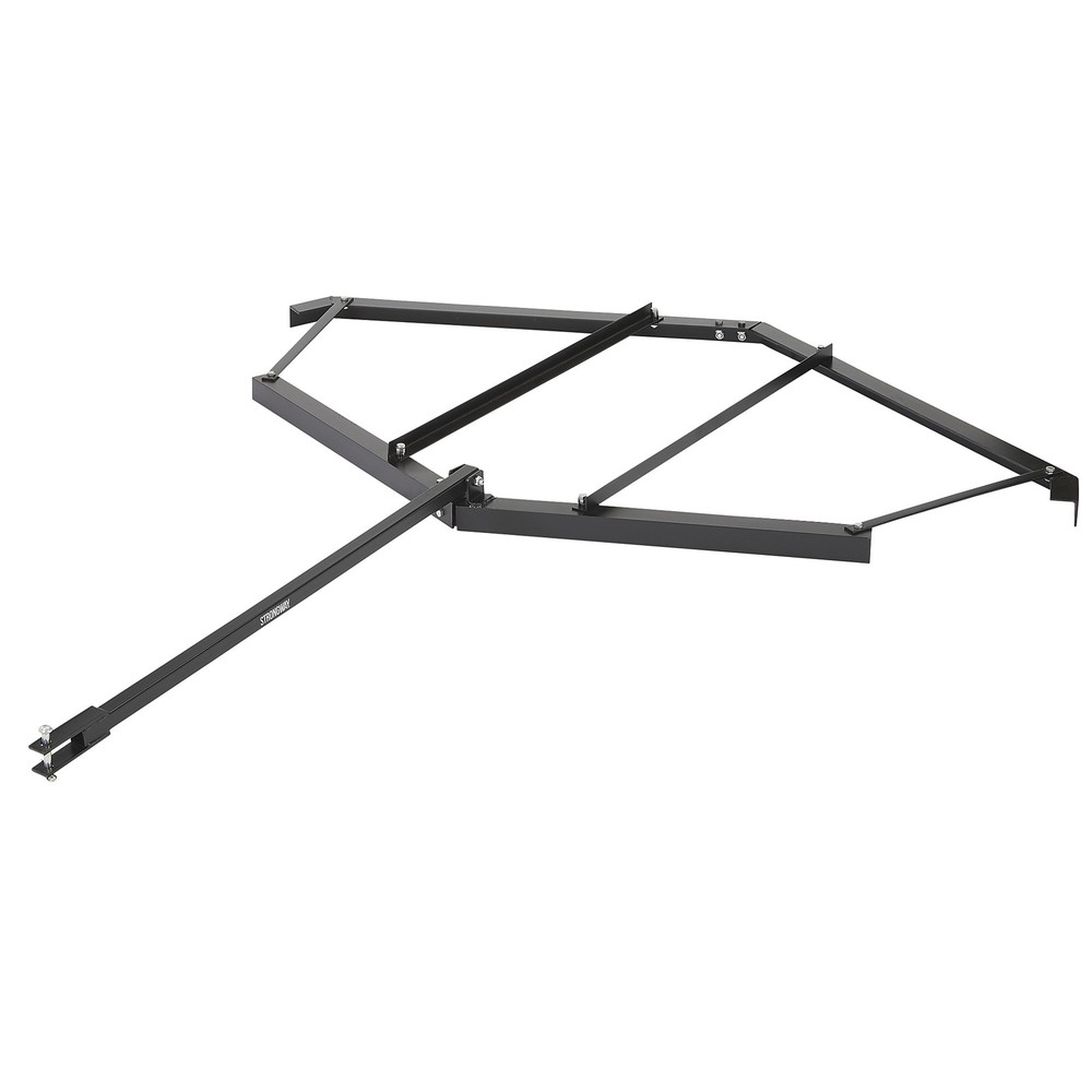Strongway 66in. Landscape Rake, Fixed Frame, Pin Hitch