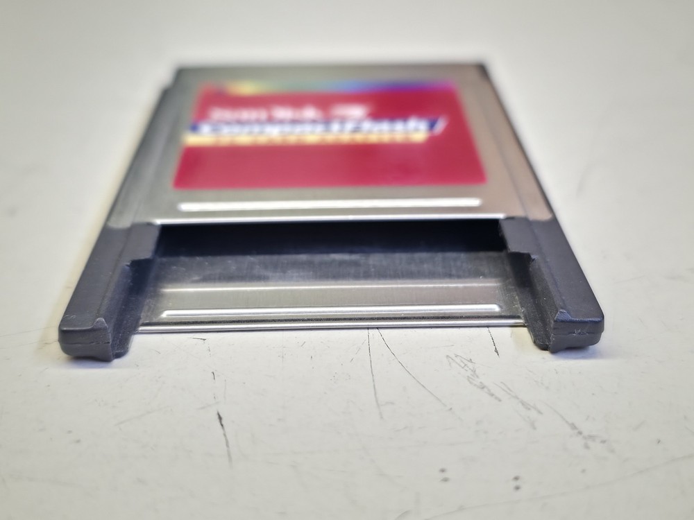 Sandisk CompactFlash PC Card Adapter TESTED