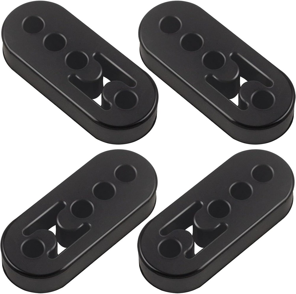 4pcs Exhaust Hanger Rubber Muffler Hanger Universal Muffler Bracket Mount