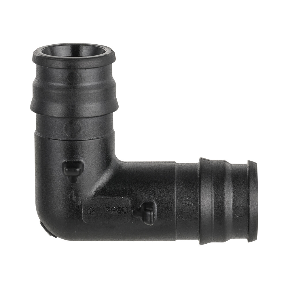 EFIELD 1-1/4" x 1-1/4" Pex A Expansion PPSU Elbow, Poly Fittings 1 Pack