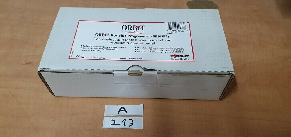 Rokonet ORBIT Protable Programmer RP205PRIL