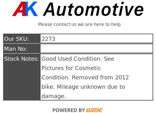 SYM SYMPHONY SR50 2010~2017 Front Right Indicator