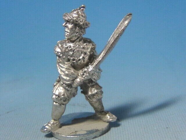 Hobby Products HP Metal Magic 28mm Dungeons & Dragons D&D Samurai Warrior OOP
