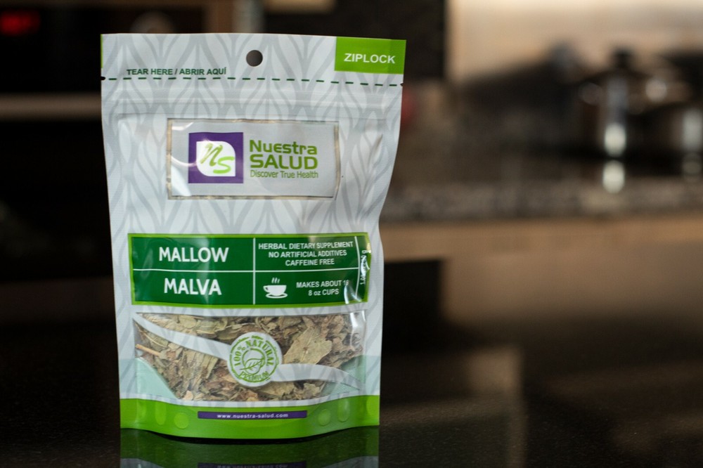 Mallow Tea Malva Herbal Infusion Tea Value Pack (30g) Zip lock