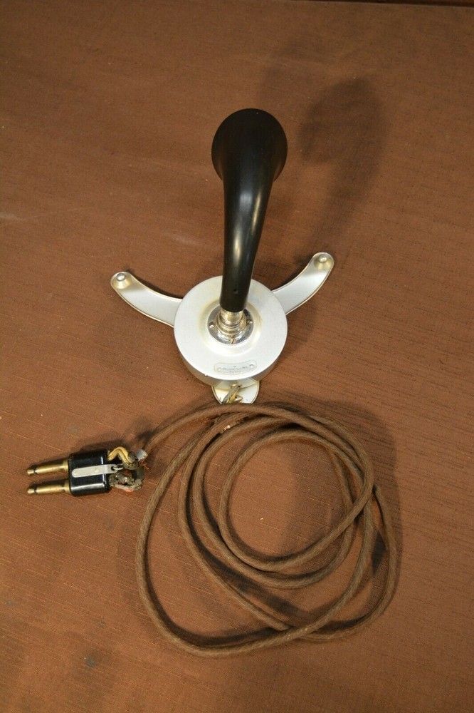 SELDOM SEEN 1930's SWITCHBOARD OPERATORS MICROPHONE....LOOK