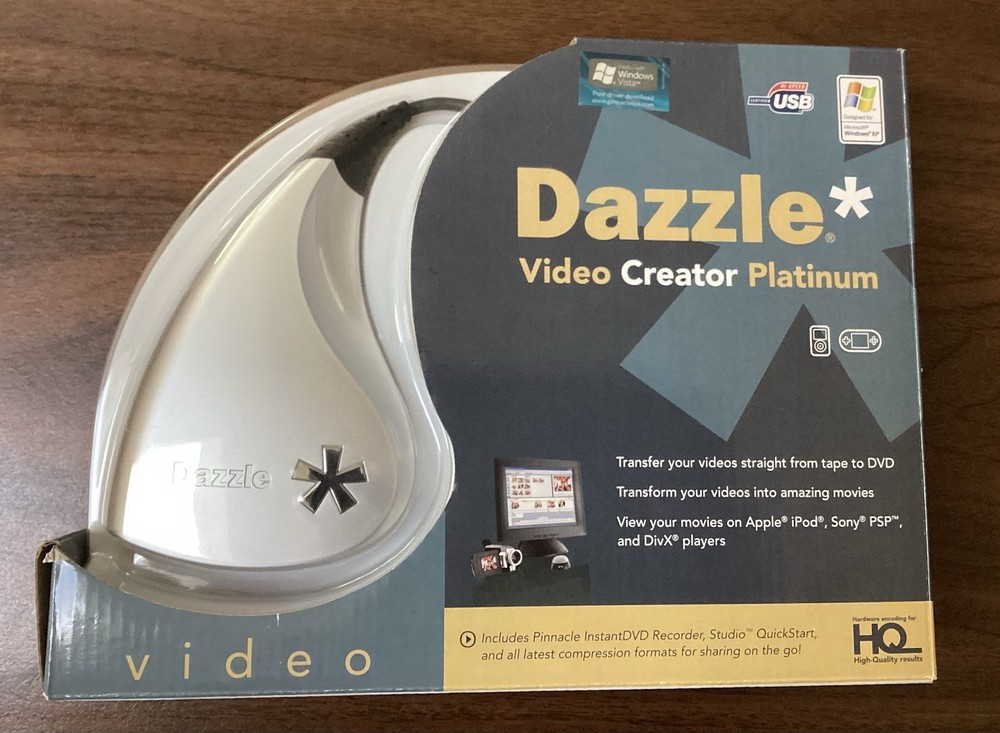 Dazzle Video Creator Platinum Designed For Microsoft Windows XP