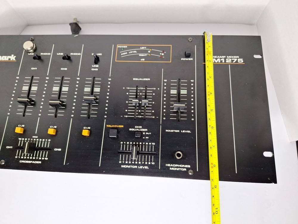 Rare Numark Preamp Mixer DM1275 Japan Untested.