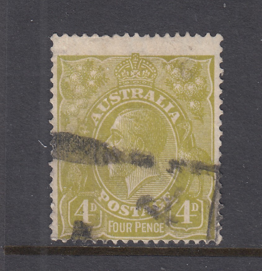 Australia #73 King George (USED) Nice cv$6.50