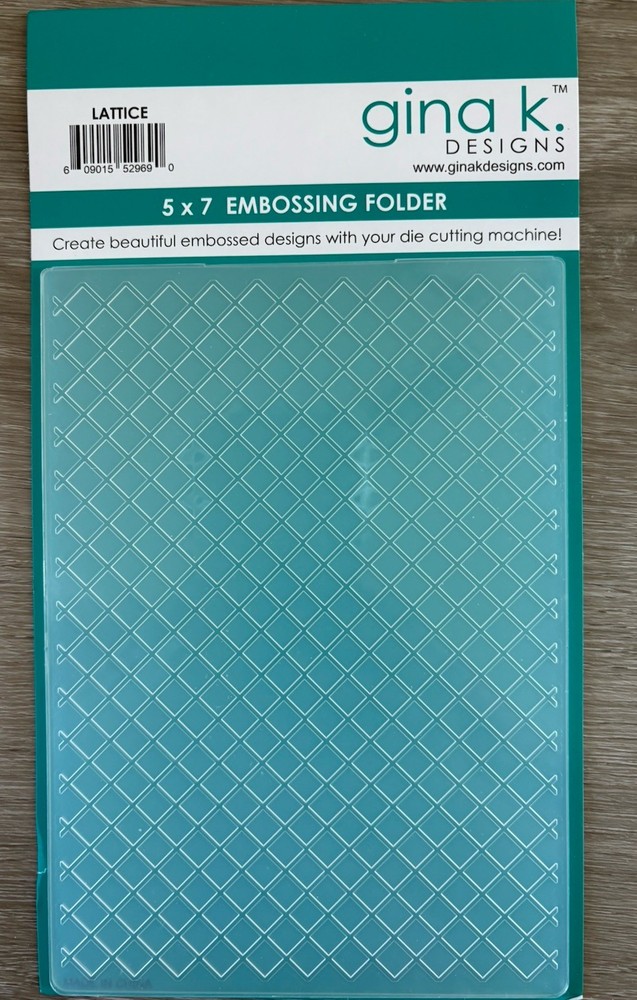Gina K Designs Embossing Folders