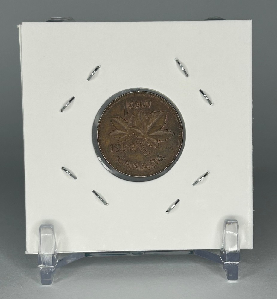 1953 Canada - 1 Cent Penny Coin
