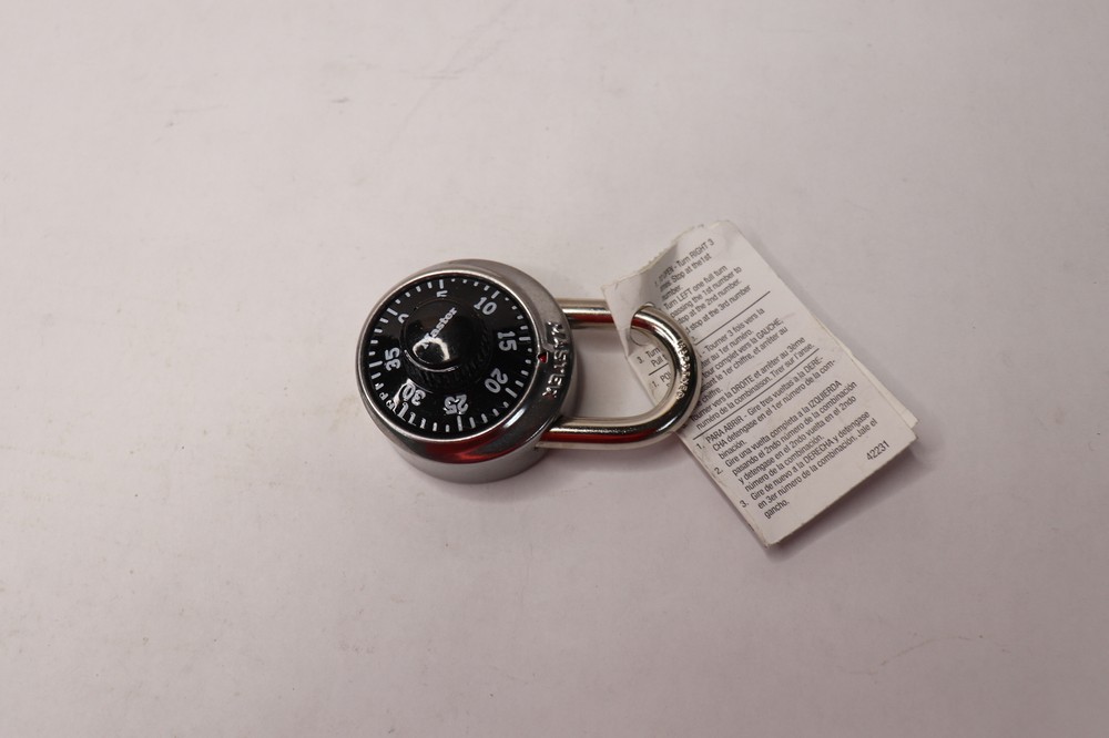 Master Lock Block Guard Combination Padlock