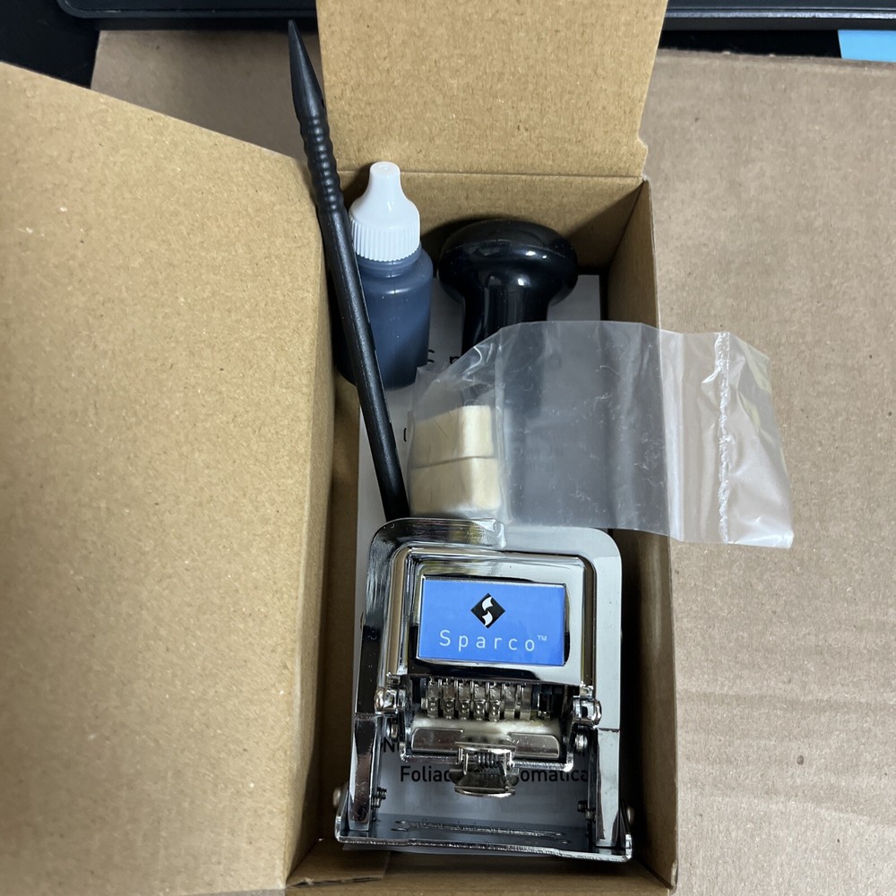 Sparco Sparco Automatic Numbering Machines SPR80057