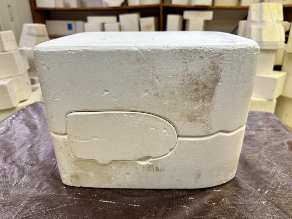 VINTAGE CASTER CERAMIC MOLD #514 TEDDY SOFTIE