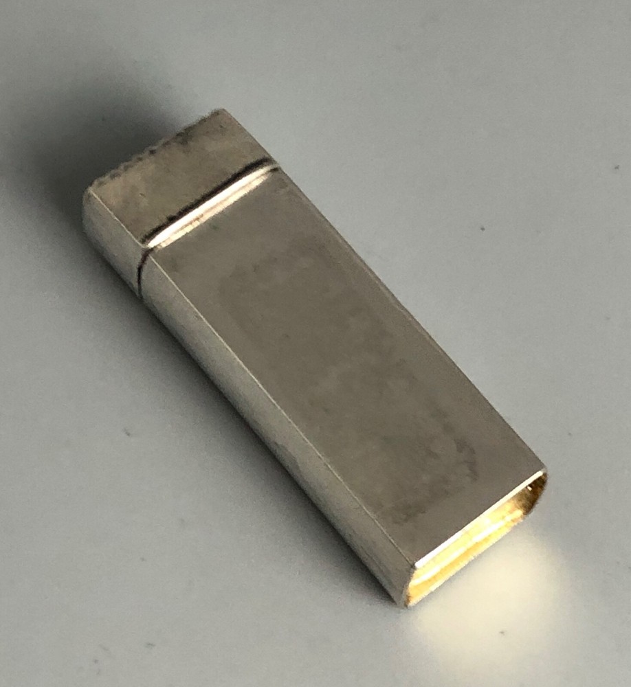 Rare Antique Solid Silver Vesta Case c1910 CBZX