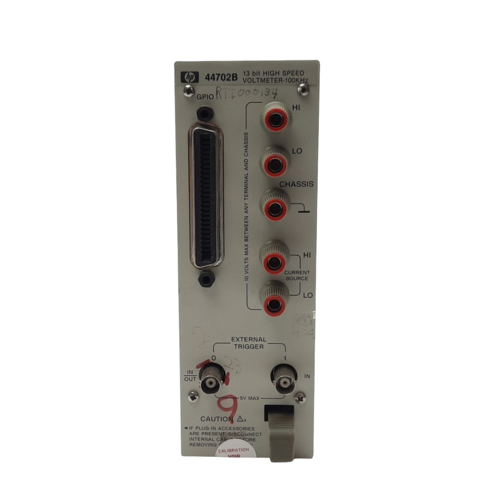 Hewlett Packard / HP 44702B High Speed Voltmeter, 100kHz, 13-Bit, 5V Trigger
