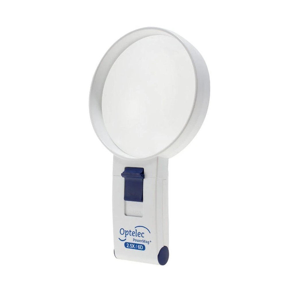 Power Mag 2.5X LED Handheld Magnifier