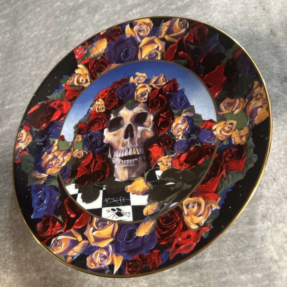Grateful Dead Stanley Mouse “Timeless” The Hamilton Collection Plate (#0210A)