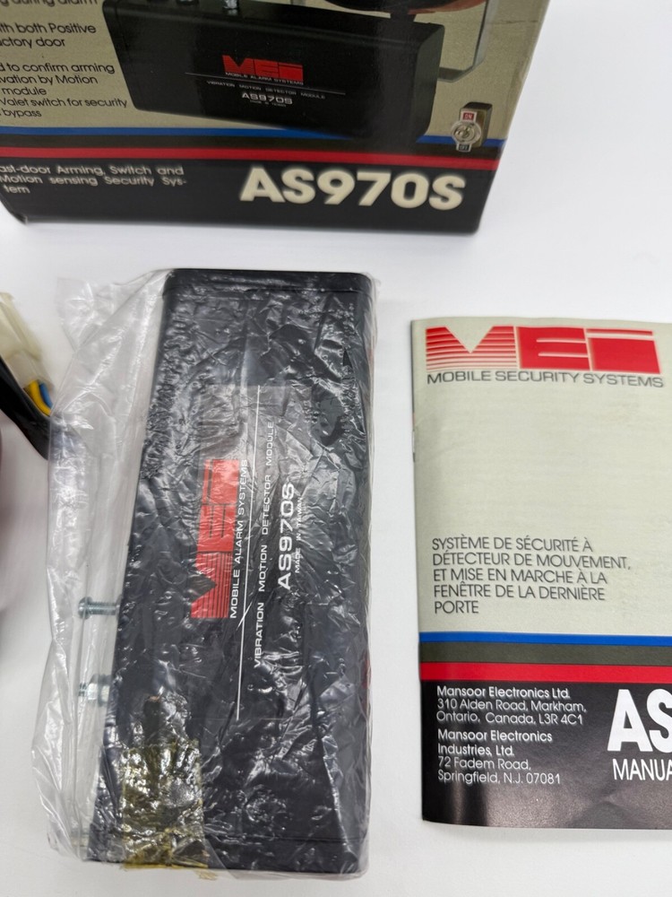 MEI MOBILE SECURITY SYSTEMS AS970S