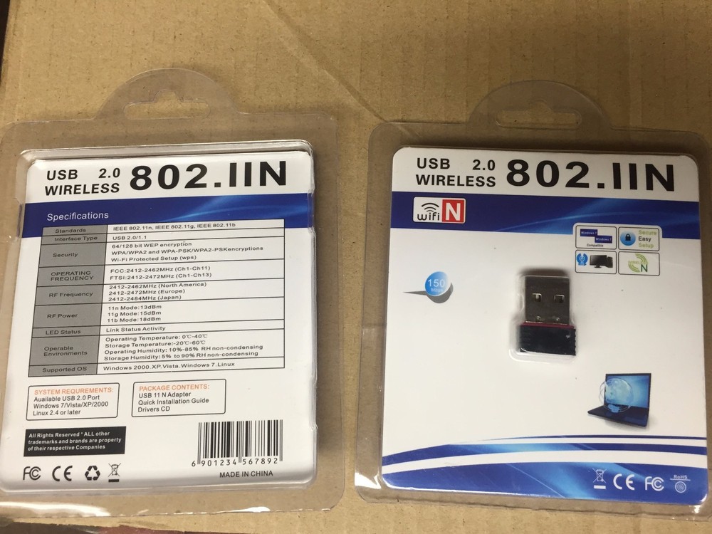 Mini / micro Wireless N Fast USB Wifi Adapter LAN Network Adapter 802.11n/g/b