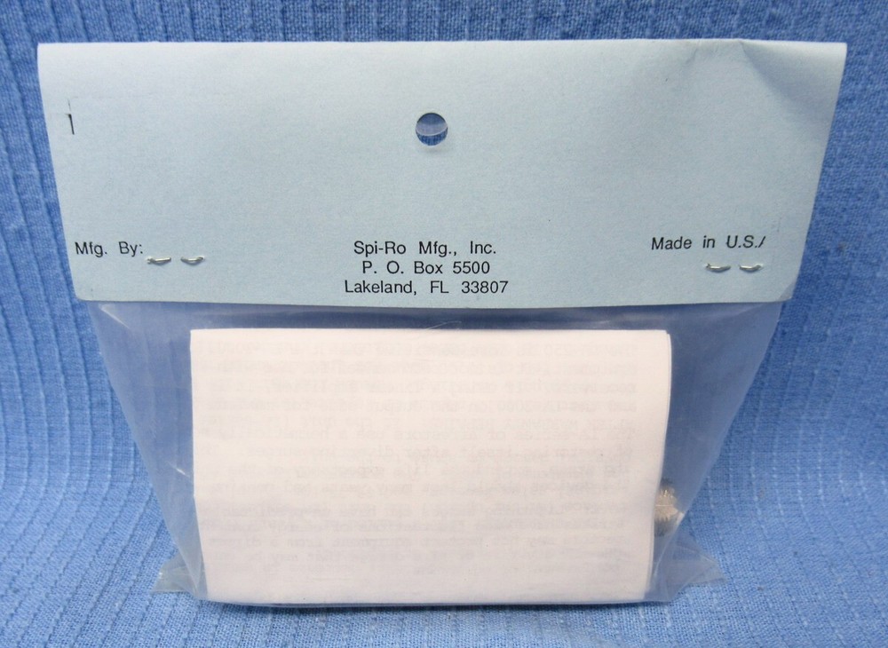 New Spi-Ro LA-2000 Lightning Surge Protector – “High Tech” Arrestor