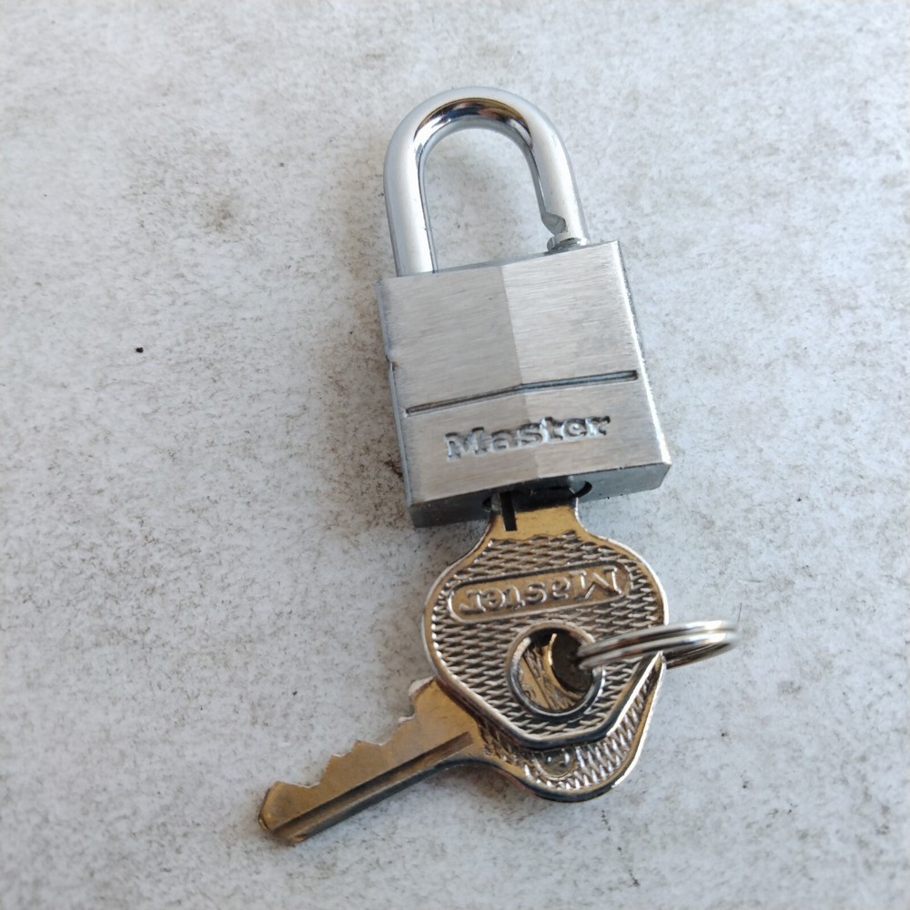 Master Miniature Padlock Two Keys
