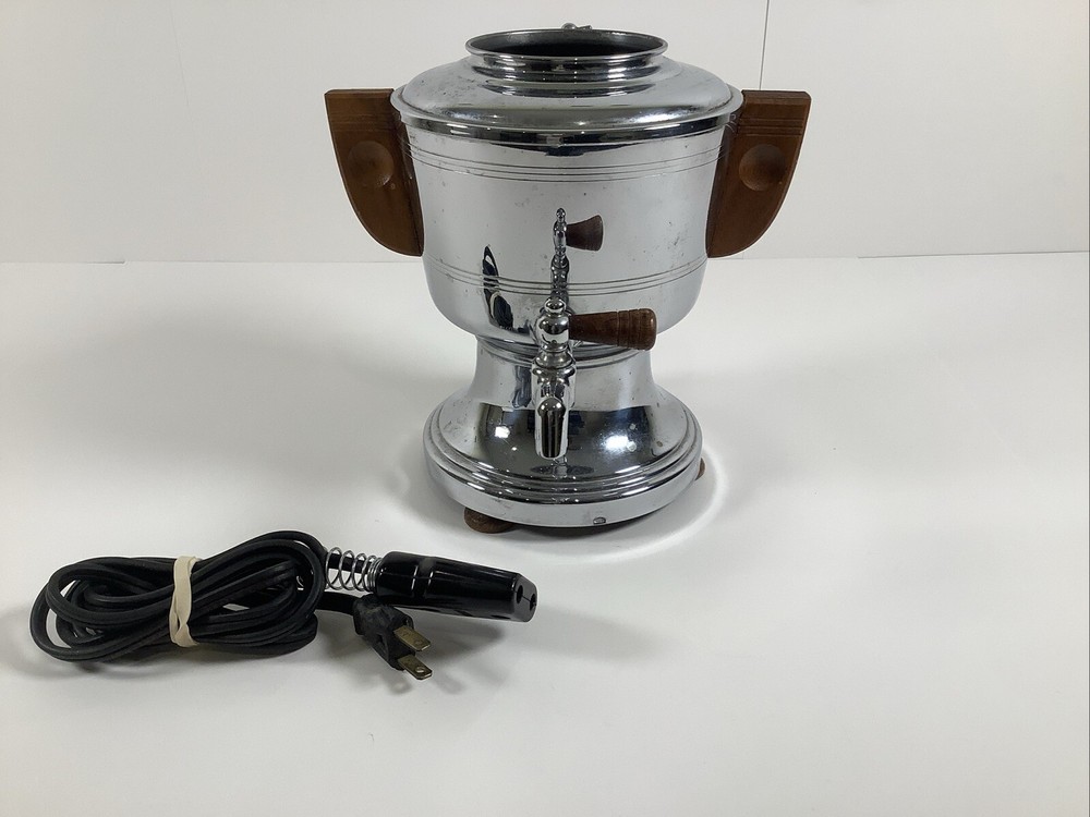 Antique Faberware Automatic Coffee Maker Robot Model 500 -Works -Not Complete -