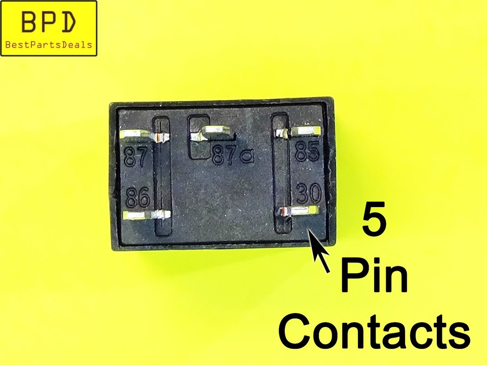Multipurpose 30A 12V Relay 5 Pin MAKS